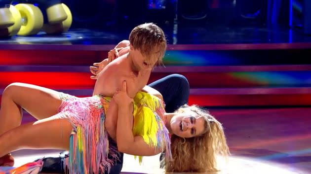 Tilly Ramsay and Nikita Kuzmin (Photo: BBC)