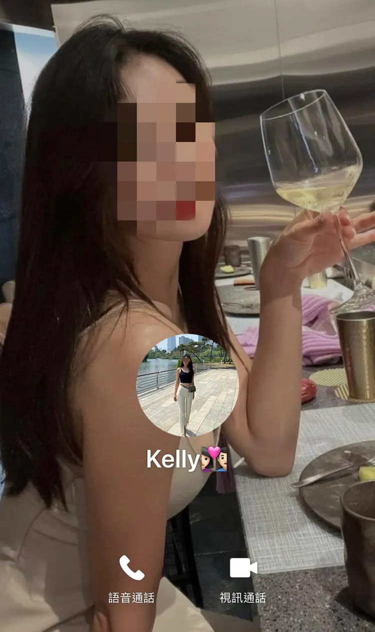 Kelly A的LINE封面曝光。取自匿名公社