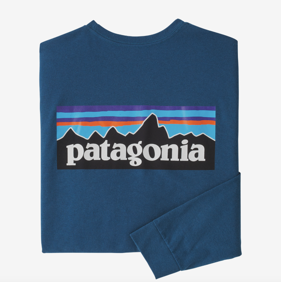 <p><a href="https://go.redirectingat.com?id=74968X1596630&url=https%3A%2F%2Fwww.patagonia.com%2Fproduct%2Fmens-long-sleeved-p-6-logo-responsibili-tee%2F195699138162.html&sref=https%3A%2F%2Fwww.esquire.com%2Fstyle%2Fmens-fashion%2Fg43712501%2Fpatagonia-memorial-day-sales%2F" rel="nofollow noopener" target="_blank" data-ylk="slk:Shop Now;elm:context_link;itc:0;sec:content-canvas" class="link ">Shop Now</a></p><p>Long-Sleeved P-6 Logo Responsibili-Tee</p><p>$26.99</p><p>patagonia.com</p><span class="copyright">Patagonia</span>