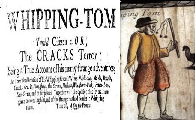 El agresor londinense del siglo XVII que se dedicó a atacar y azotar en las nalgas a mujeres solitarias (Imágenes vía Wikimedia commons)
