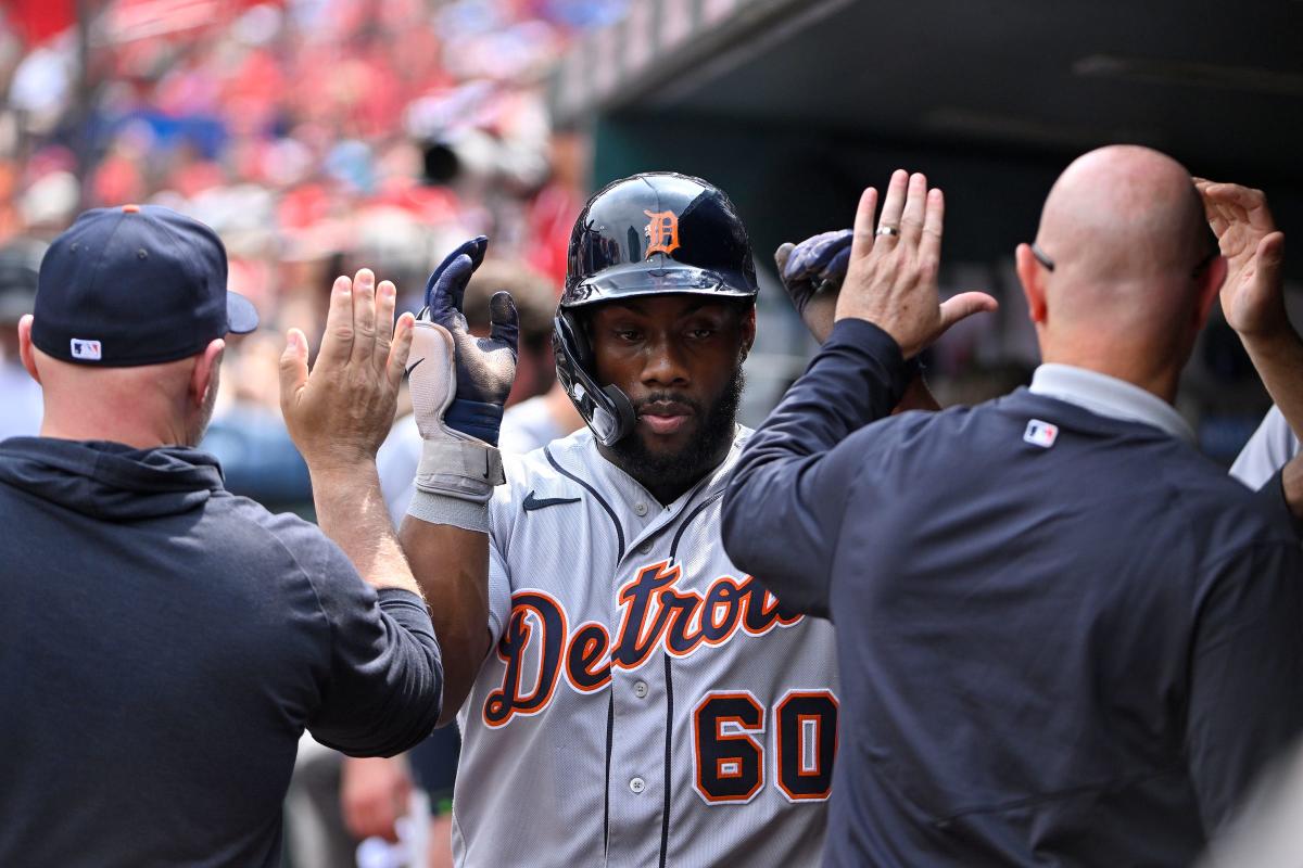 Check out the Tigers' spring training jerseys, caps 