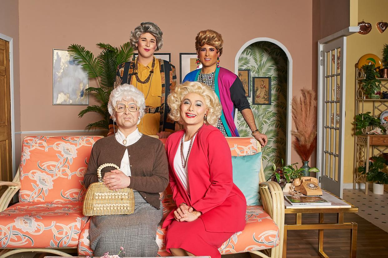 The cast of "Golden Girls: The Laughs Continue" will take the stage at Friday evening at the Aronoff Center for the Arts.