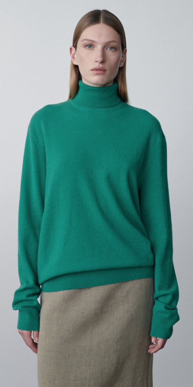 6) Ciba cashmere turtleneck sweater