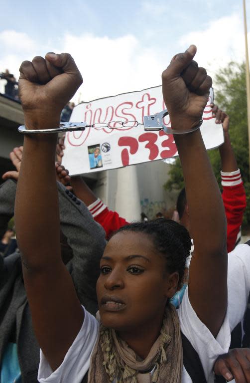 Israelis from the Ethiopian community complain of discrimination and racism