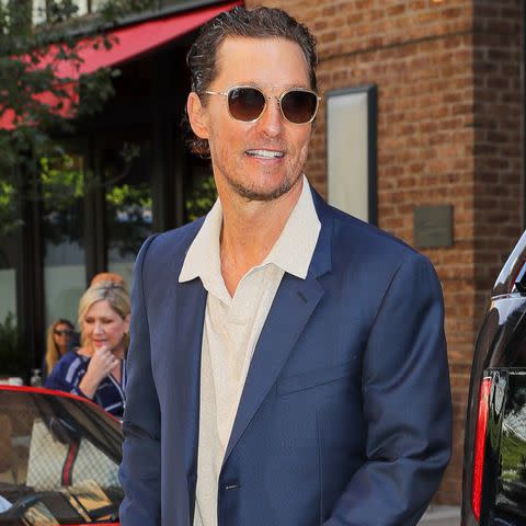 <p>Felipe Ramales / SplashNews</p> Matthew McConaughey