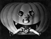 <p>The first known printed reference to "trick-or-treat" appeared in the Alberta Canada Herald on Nov. 4, 1927, according to <a href="http://www.smithsonianmag.com/smart-news/the-history-of-trick-or-treating-is-weirder-than-you-thought-79408373/" rel="nofollow noopener" target="_blank" data-ylk="slk:Smithsonian;elm:context_link;itc:0;sec:content-canvas" class="link "><em>Smithsonian</em></a>. </p>