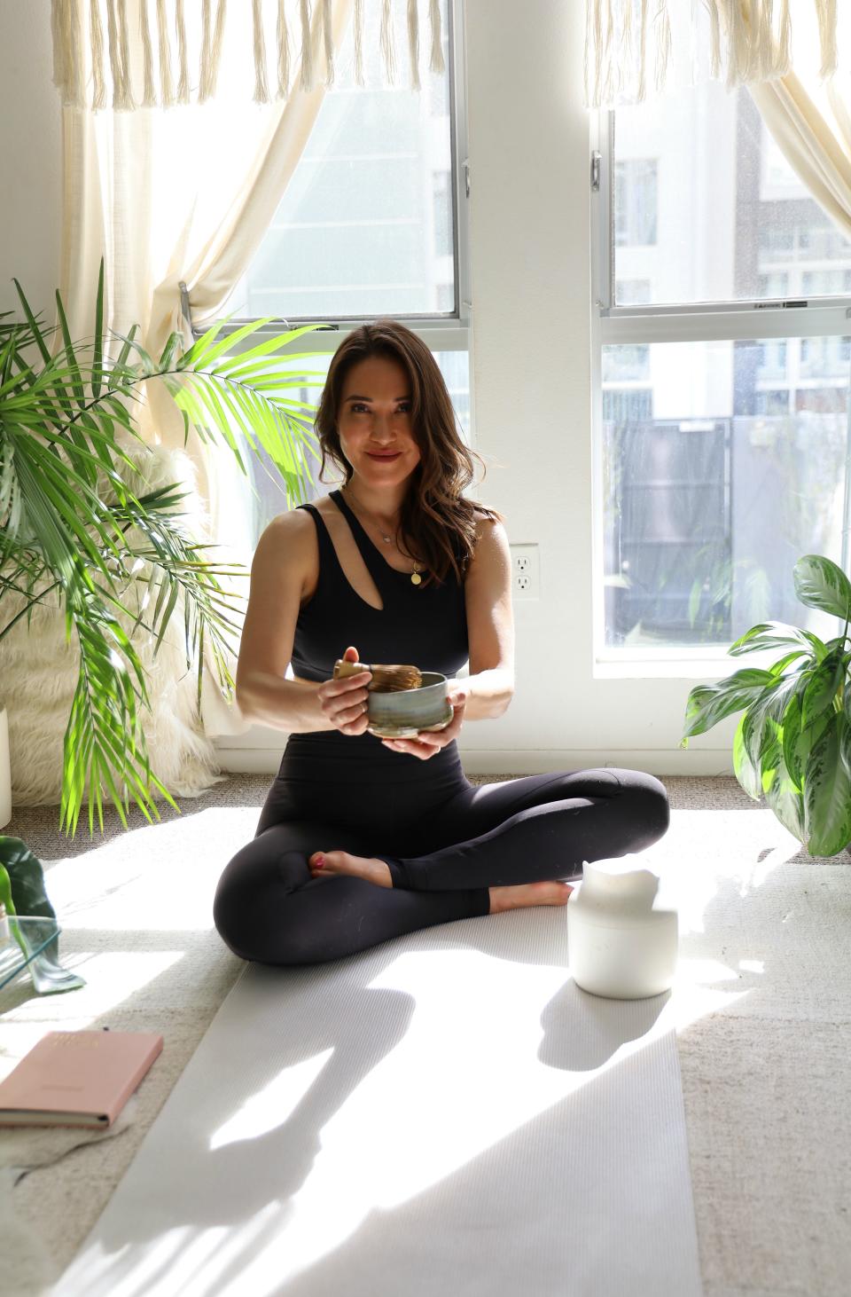 Candice Kumai is a chef and wellness influencer who has her own matcha brand.