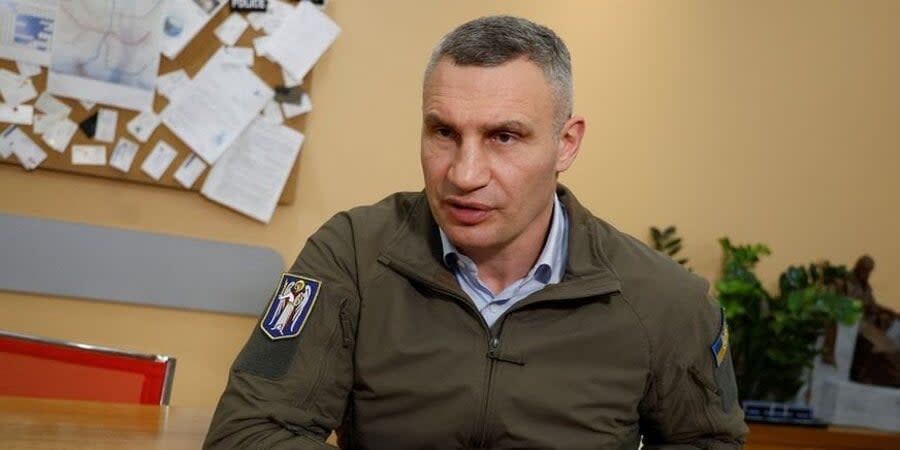 Kyiv Mayor Vitaliy Klitschko