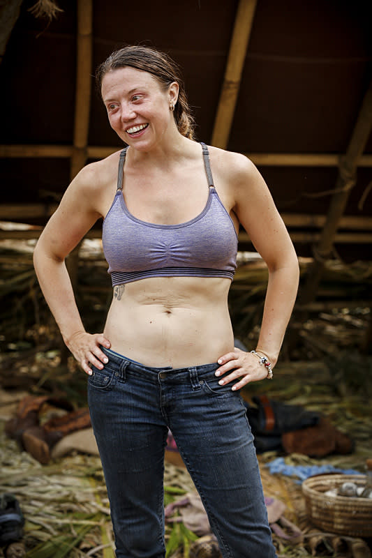 Jessica Lewis on <em>Survivor</em>. (Photo: Monty Brinton/CBS Entertainment)