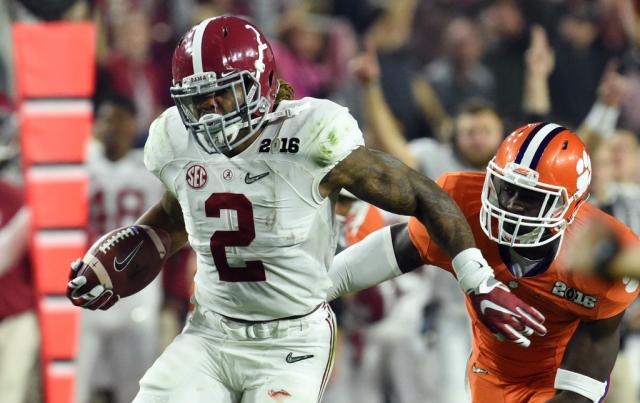 Ex-Alabama running back Derrick Henry debuts in first Heisman