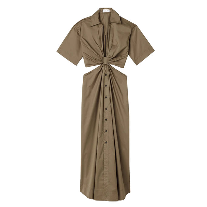 A.L.C. Georgia Cutout Shirtdress