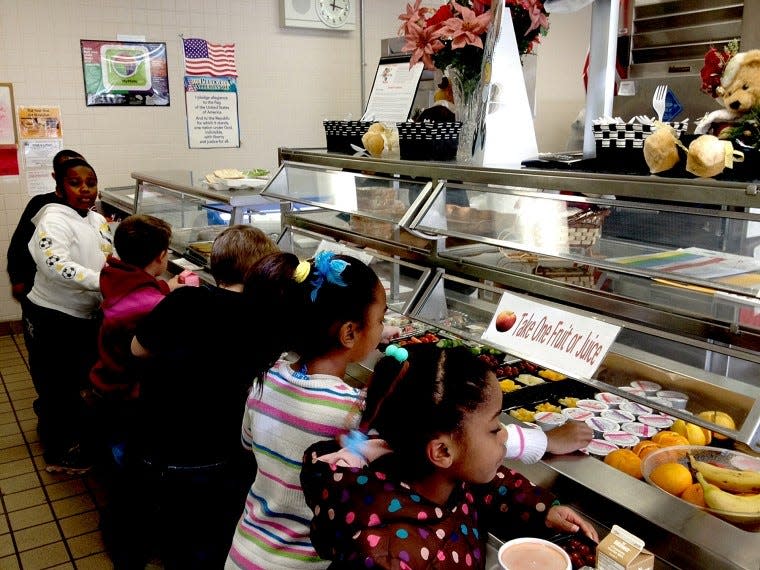 File - year will have an automatic 30-day grace period to re-apply, and are entitled to the benefit through the first 30 school days," said Gerry Giarratana, director of food services in the Palisades School District.