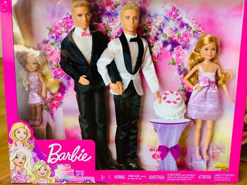 Barbie casamento gay – Reprodução/Instagram @mattjacobi