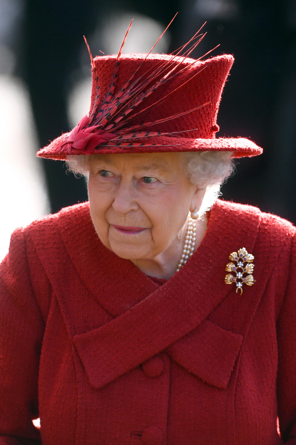 File photo dated 04/02/18 of Queen Elizabeth II. The Queen will host crisis talks with senior royals and the Duke of Sussex on Monday in a bid to find a solution to Meghan and Harry's future roles.