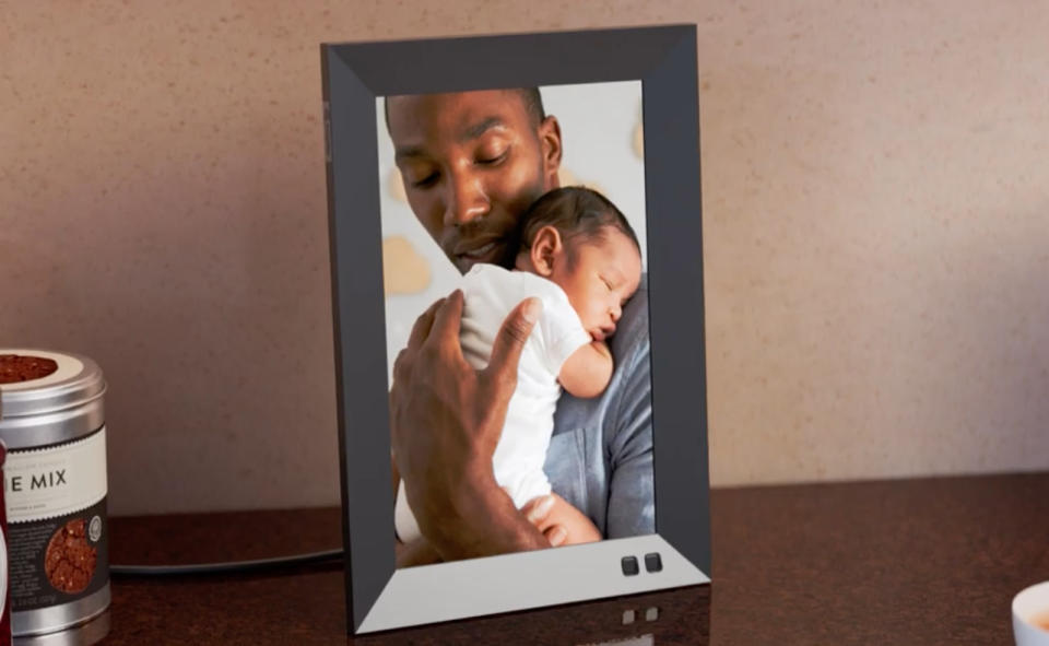 Nixplay Seed 10.1-inch Widescreen Digital Wi-Fi Photo Frame. (Photo: Nixplay)