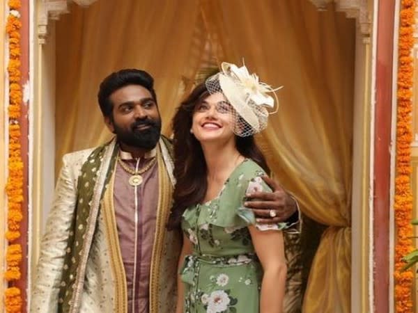 Vijay Sethupathi, Taapsee Pannu in a still from 'Annabelle Sethupathi' (Image source: Instagram)