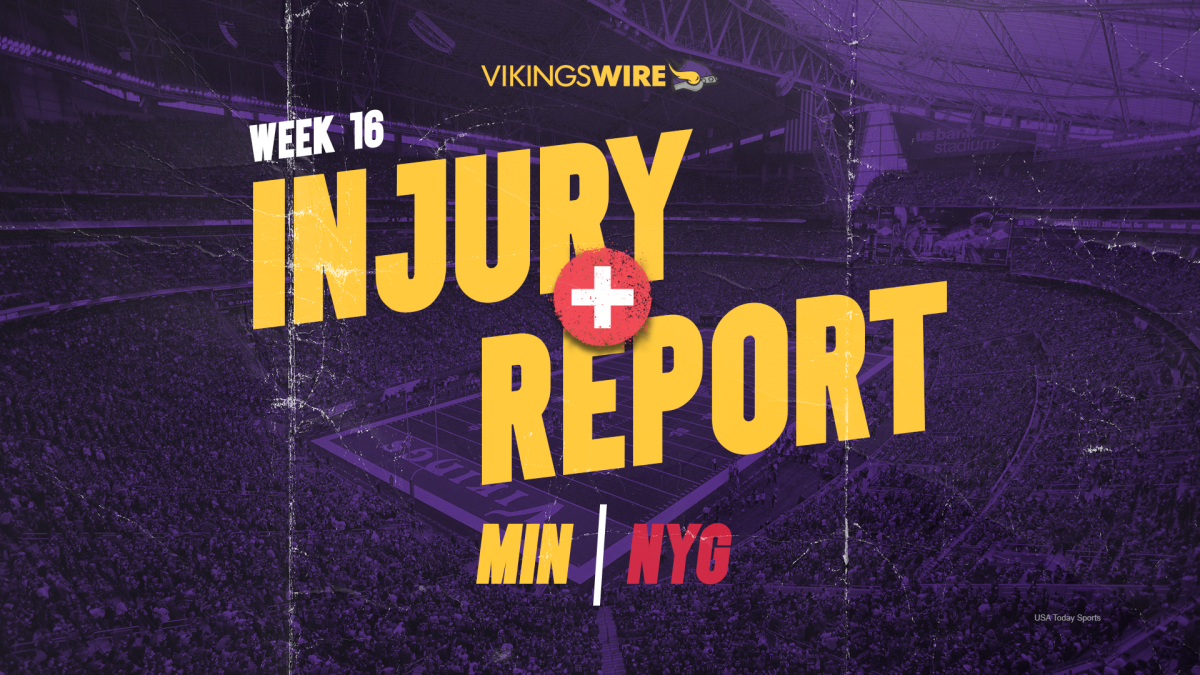 Vikings vs. Giants Final Week 16 Injury Report