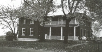 Abel and Lyda Brink’s house at 646 Church St. — built in 1860.