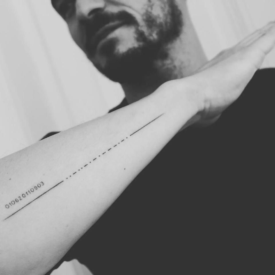 Orlando Bloom tattoo with the error | Orland Bloom/Instagram