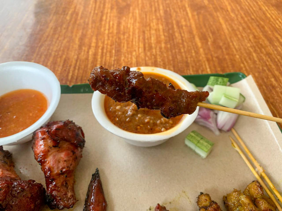 Satay Sumang - Mutton Satay