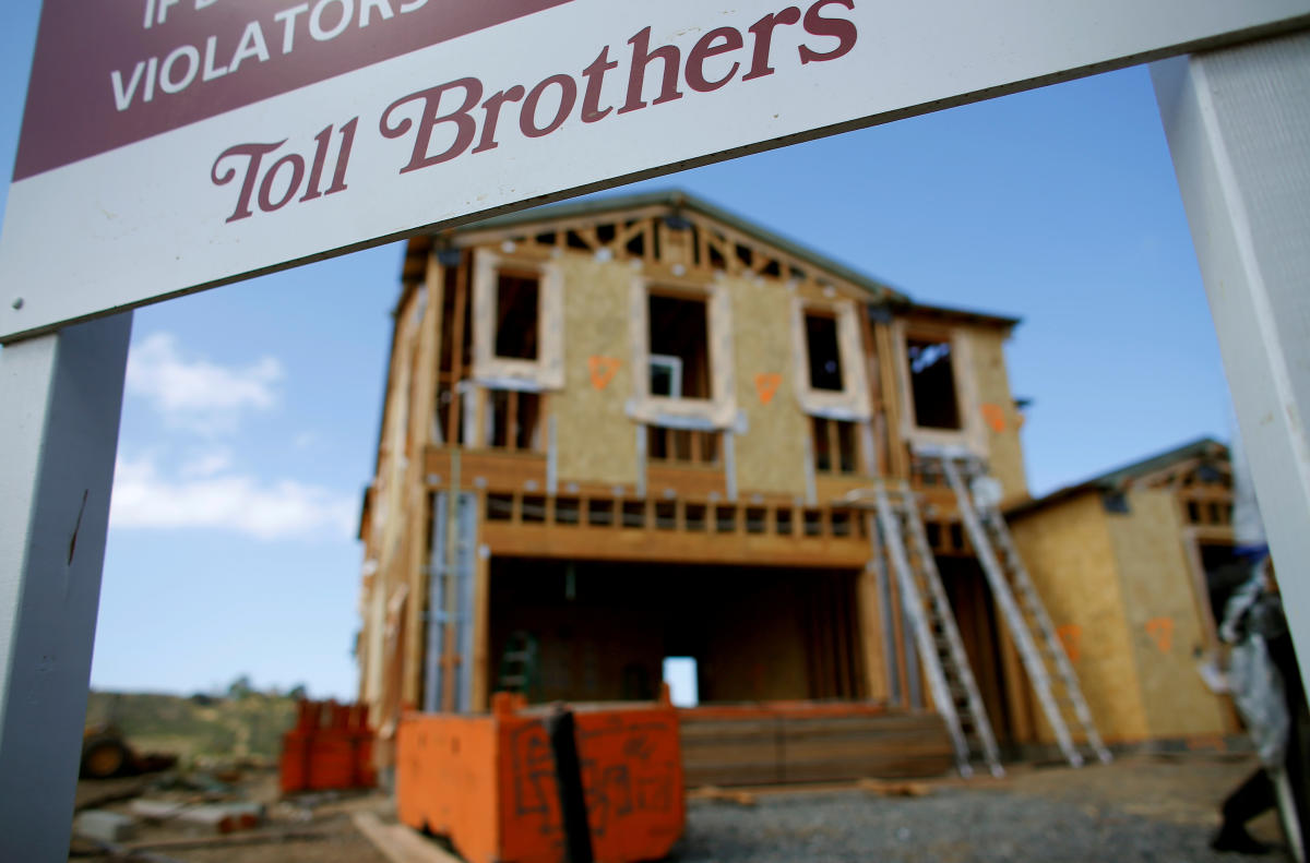 Toll Brothers is the latest builder to capitalize on housing shortage 'phenomenon' - Yahoo Finance