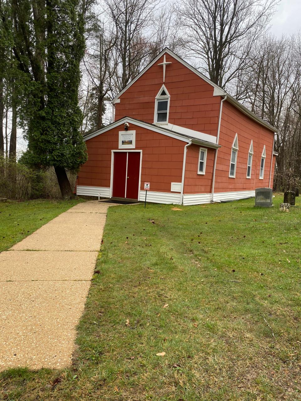 Members of St. Daniel's Community Church of Iron Hill, a historic Black church, discovered their place of worship had been vandalized on Saturday (March 30, 2024).