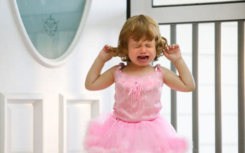 Toddler tantrum - Credit:  Getty Images