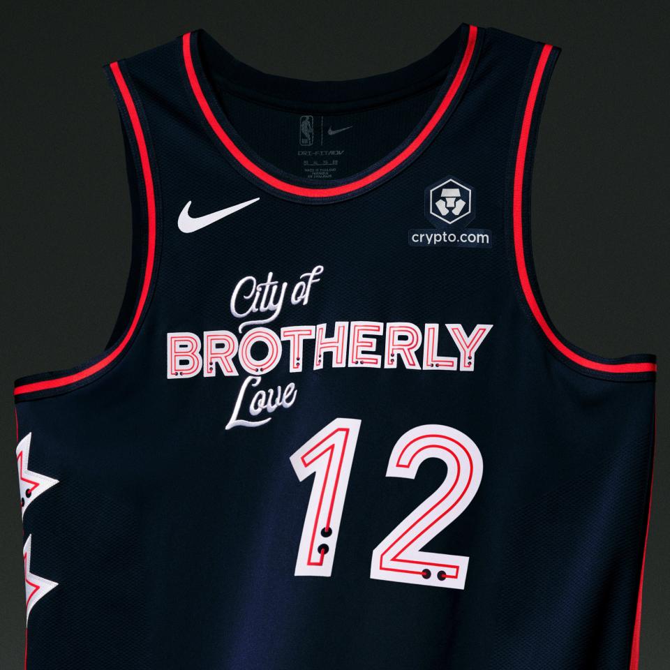 The Philadelphia 76ers 2023-24 City Edition jersey
