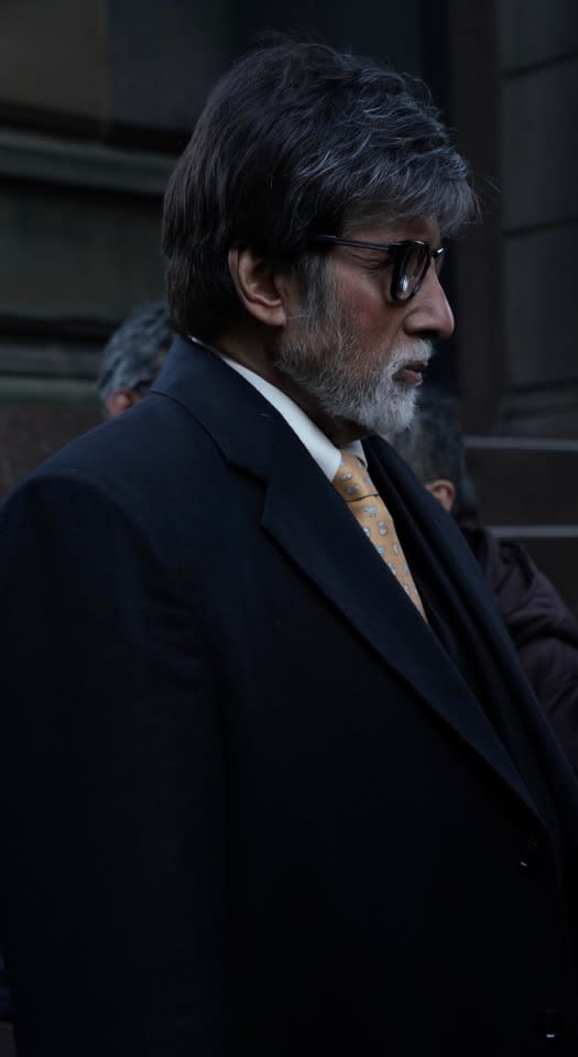 Amitabh Bachchan shared the first look of his character from ‘Badla’.