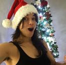 <p>En Navidad Michelle Rodriguez quiso mostrar que sus axilas son al natural/Michelle Rodriguez/Instagram </p>