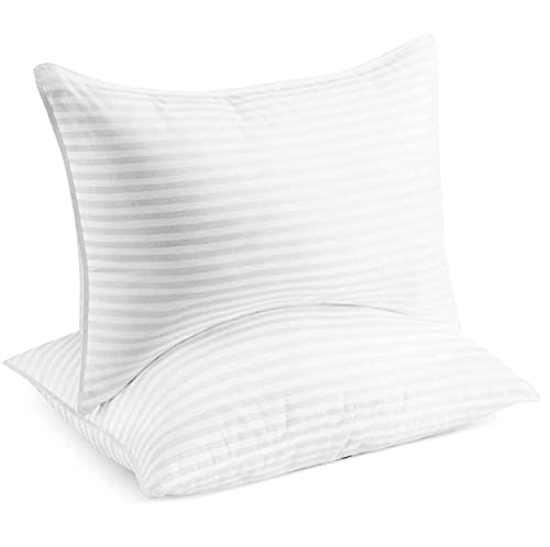 Beckham Hotel Collection Bed Pillows for Sleeping - Queen Size, Set of 2 - Soft Allergy Friendl…