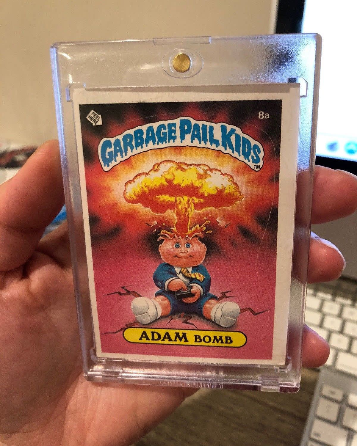 Adam Bomb Garbage Pail Kids