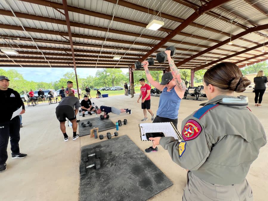 DPS holds Top Trooper Competition in Florence, Texas April 23, 2024 (KXAN Photo/Todd Bailey)