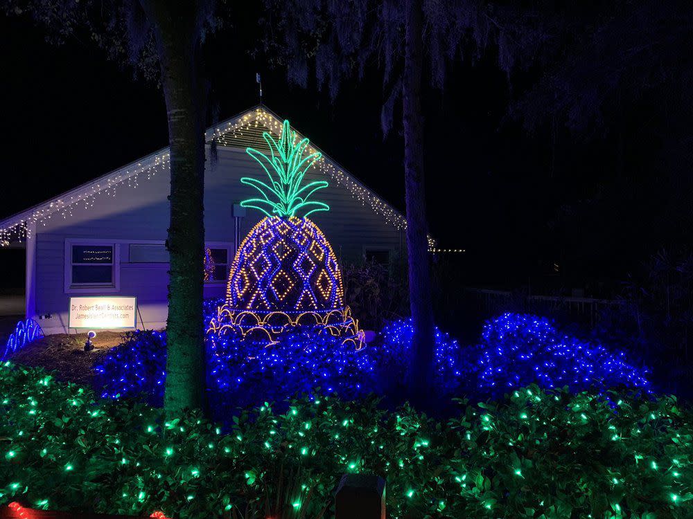 Holiday Festival of Lights, James Island County Park, Charleston, South Carolina