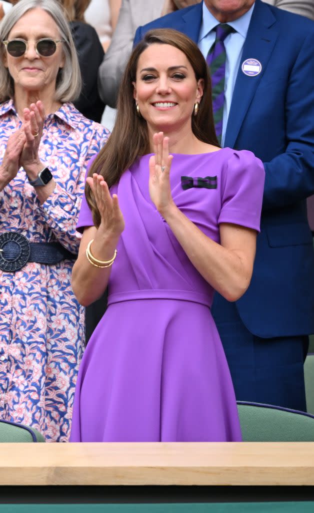 Kate Middleton. Final Wimbledon. Julio 2024. Londres