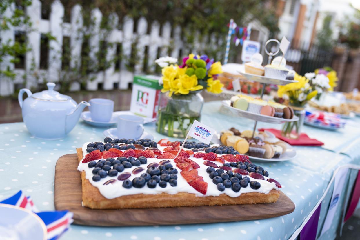 Sunday looks set to be the hottest day of the year so far as coronation celebrations continue with Big Lunches across the country (PA Wire)