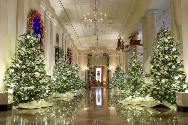First lady Jill Biden unveils 2022 White House holiday theme and  decorations - ABC News