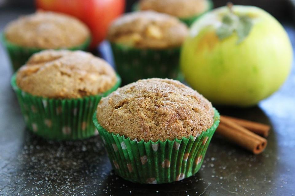 Brown Butter Apple Cinnamon Muffins