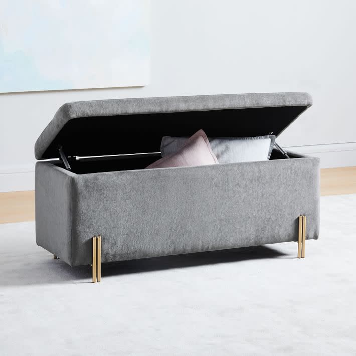 <p><a href="https://go.redirectingat.com?id=74968X1596630&url=https%3A%2F%2Fwww.westelm.com%2Fproducts%2Fmod-storage-bench-42-h4583&sref=https%3A%2F%2Fwww.elledecor.com%2Fshopping%2Ffurniture%2Fg60258785%2Fbest-storage-ottomans%2F" rel="nofollow noopener" target="_blank" data-ylk="slk:Shop Now;elm:context_link;itc:0;sec:content-canvas" class="link ">Shop Now</a></p><p>Mod Storage Bench</p><p>West Elm</p><p>$599.00</p>