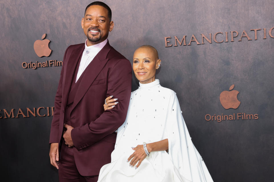 Will Smith and Jada Pinkett Smith attend a premiere for the film 