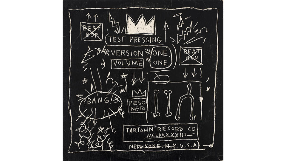 Jean-Michel Basquiat (1960-1988), Beat Bop, 1983. Collection Emmanuelle et Jérôme de Noirmont.
