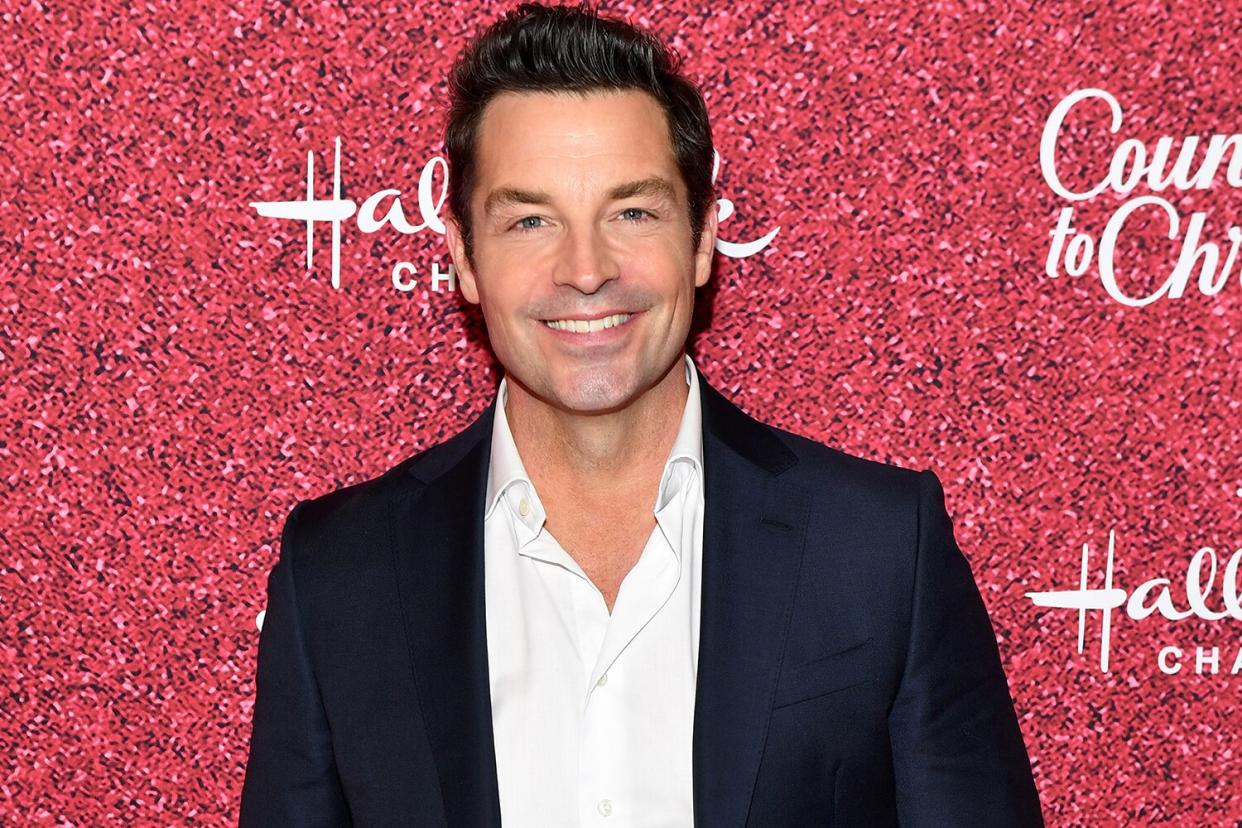 Brennan Elliott attends Hallmark Media's star-studded kickoff of 'Countdown To Christmas' with a special screening of "A Holiday Spectacular"