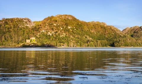 The view from JM Barrie's favourite island - Credit: GETTY