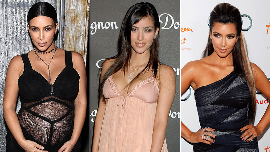Kim Kardashian's Changing Looks Over the Years