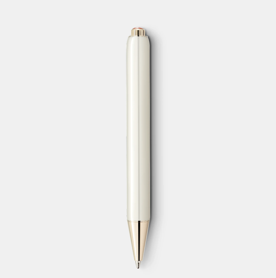 <p><a href="https://go.redirectingat.com?id=74968X1596630&url=https%3A%2F%2Fwww.montblanc.com%2Fen-us%2Fballpoint-pens_cod1647597290445481.html&sref=https%3A%2F%2F" rel="nofollow noopener" target="_blank" data-ylk="slk:Shop Now;elm:context_link;itc:0;sec:content-canvas" class="link ">Shop Now</a></p><p>"Baby" Ivory -colored Ballpoint Pen</p><p>montblanc.com</p><p>$495.00</p>