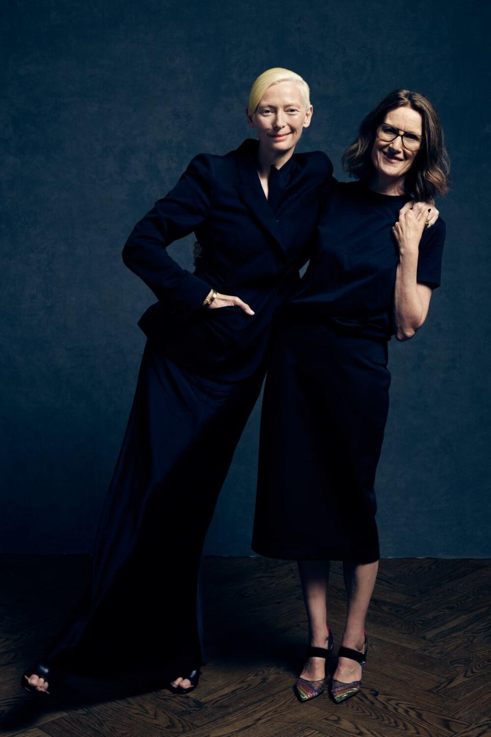 Tilda Swinton and Joanna Hogg of 'The Eternal Daughter'