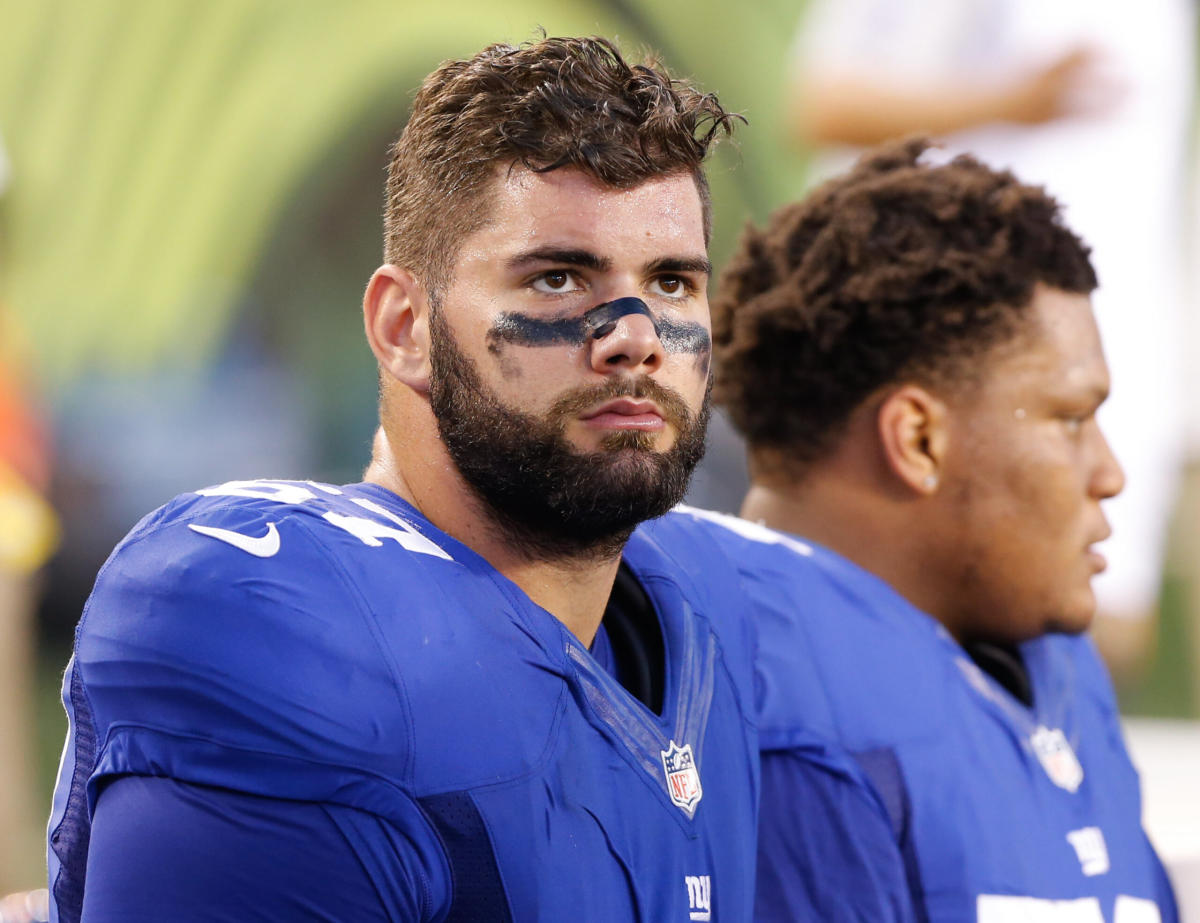 OL Justin Pugh Cleared For Drills, Expected To Take Visits