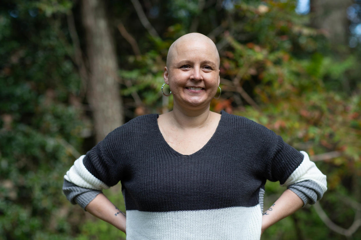 Mary Ellen Plewes is a Lincoln High School teacher battling a rare, terminal cancer