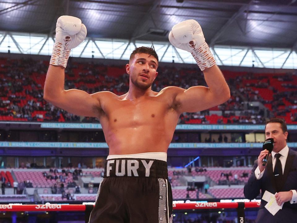 Tommy Fury has twice seen fights with Jake Paul fall through (Getty Images)