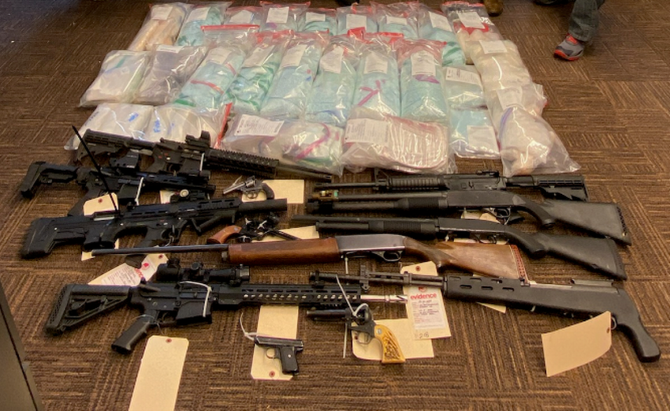The FBI led a drug trafficking investigation involving wiretaps, confidential informants and numerous drug and firearm seizures in Washington state and Arizona in 2022 and 2023.